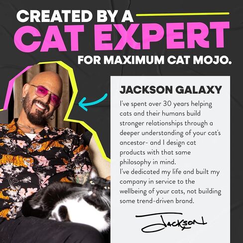 Jackson Galaxy Mmmeow Mat - Slow Feeding Interactive Puzzle Mat for Cats in Kuwait