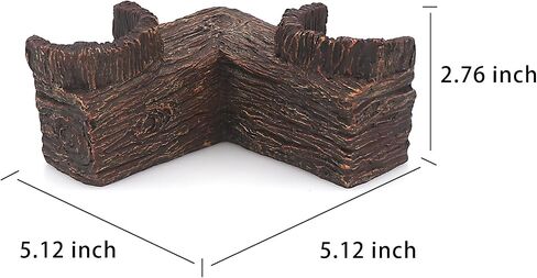 AQUA KT Aquarium Tunnel Fish Hideout Cave for Betta Cory Loach Pleco Shrimp in Kuwait