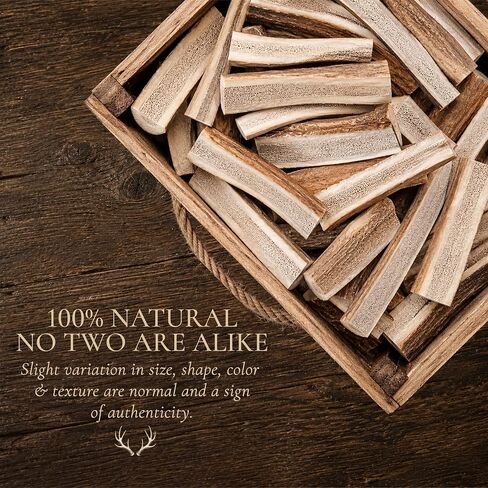 WhiteTail Naturals 6 Pack Split Elk & Deer Antlers for Medium to Large Dogs in Kuwait