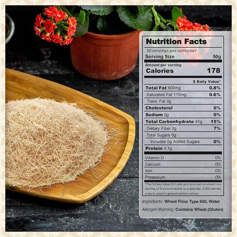Eastanbul Kataifi Shredded Fillo Dough, Dried Chopped Kadayif, Katafi 1.1lb in Saudi Arabia