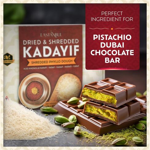 Eastanbul Kataifi Shredded Fillo Dough, Dried Chopped Kadayif, Katafi 1.1lb in Saudi Arabia