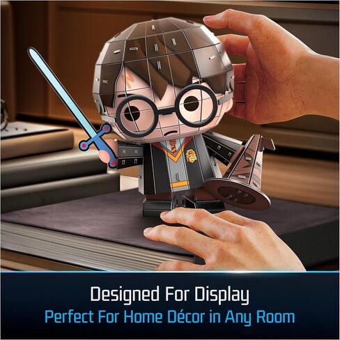 4D Build Harry Potter Chibi Figure 3D Puzzle Model Kit, Collector Display in Saudi Arabia