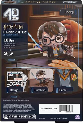 4D Build Harry Potter Chibi Figure 3D Puzzle Model Kit, Collector Display in Saudi Arabia