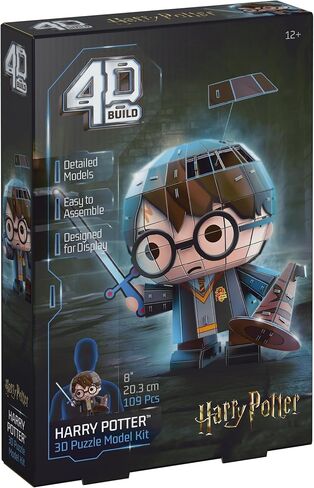 4D Build Harry Potter Chibi Figure 3D Puzzle Model Kit, Collector Display in Saudi Arabia