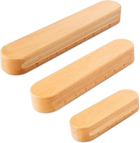 2 Pack Beechwood Tailors Clappers, Professional Sewing Tool for Flattening Fabrics and Point Pressing, Wooden Tailors Clapper for Sewing, Quilting, Ironing(12inch&7inch) in Kuwait