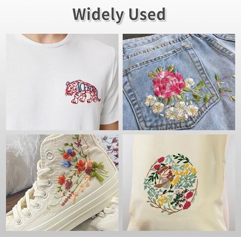 Water Soluble Embroidery Paper, 6PCS 8.5"x11" Printable and Self-Adhesive Embroidery Transfer Paper Embroidery Stabilizer for Hand and Machine Embroidery in Saudi Arabia