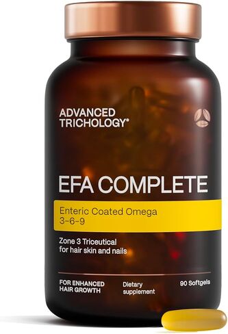 EFA Complete with Optimal Omega 3 6 9 Levels of Potency Flax Oil, Fish Oil, Borage Oil, and Evening Primrose Oil 800mgs (90count) 3rd Party Tested - High in GLA and 369 Omegas in Kuwait