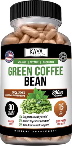 Kaya Naturals Green Coffee Bean 60 Count in Kuwait