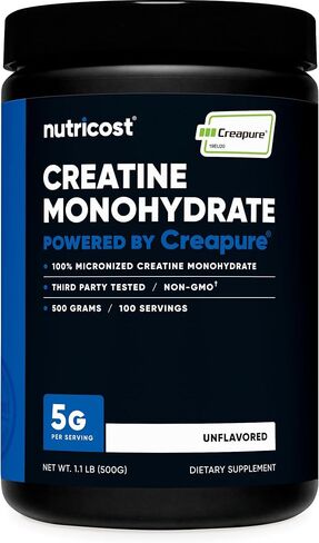 Nutricost Creapure® كرياتين مونوهيدرات 500 جرام in Kuwait