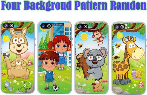 Yphone, Pretend Smart Mobile Toy Phone for Toddler Baby & Kids, Musical English Learning Preschool Education Electronic Cell Phone Gift for Boys & Girls (Black) in Kuwait
