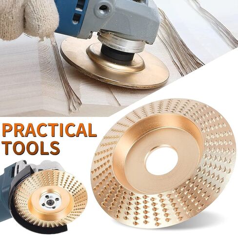 Baorder 5PCS Angle Grinder Wood Carving Disc Set,Stump Grinder Tool in Kuwait