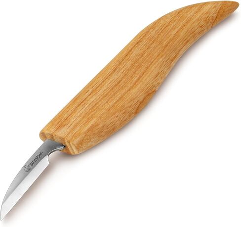 BeaverCraft Wood Chip Carving Knife C8 1.8" Sloyd Whittling Knife for Detail - Wood Carving Tools for Beginners and Kids in Saudi Arabia