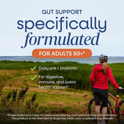 Nature's Way Fortify Daily Probiotic for Men and Women 50+, 30 Billion Live Cultures, Colon, Digestive, and Immune Health Support* Supplement, 30 Capsules in Saudi Arabia