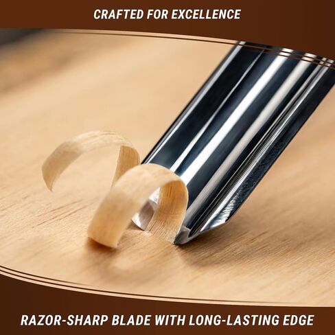 BeaverCraft Wood Carving Gouge K9/10 Woodworking Hand Chisel Compact Wood Carving Knife for Beginners and Profi in Saudi Arabia