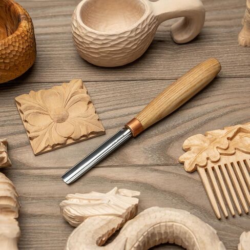 BeaverCraft Wood Carving Gouge K9/10 Woodworking Hand Chisel Compact Wood Carving Knife for Beginners and Profi in Saudi Arabia