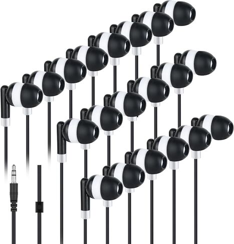 Kids Bulk Earbuds for Classroom School 120 Pack,Wholesale in-Ear in Kuwait