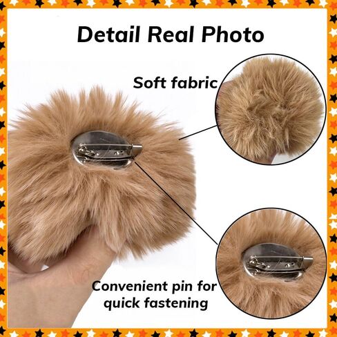 Bear Ears Headband and Tail Set Chipmunk Ears Halloween Party Accessories in Saudi Arabia