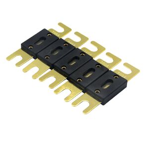ZOOKOTO 5 Pack ANL Fuses 600Amp Gold Plated Fuse
