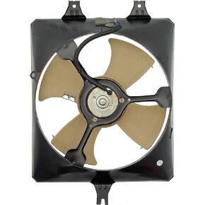 مجموعة مروحة مكثف Dorman 620-228 A/C متوافقة مع موديلات مختارة من Acura / Honda، 18 × 6 بوصة، أسود