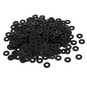 uxcell Nylon Flat Washers M4 8mm OD 4mm ID 1mm Thickness for Faucet Pipe Water Hose, Pack of 400