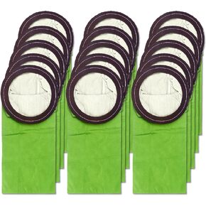 15 حزمة من أكياس المكنسة الكهربائية ذات الفلتر الصغير 100331 المتوافقة مع نماذج ProTeam Coachvac MegaVac وSuper CoachVac، وأكياس فلتر بديلة لمكنسة الظهر ProTeam سعة 10 لتر، وياقة دائرية مفتوحة in Kuwait