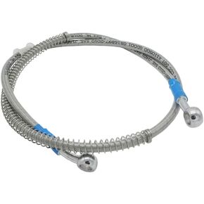 1000mm 100cm M10 Motorcycle Hydraulic Brake Line Oil Hose Pipe Fitting Stainless Steel Braided for ATV Motorcycle Motocross Pit Dirt Street Racing bike