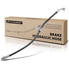 A-Premium Rear Driver or Passenger Brake Hydraulic Hose Compatible with Select Honda Models - CR-V CRV 2005-2006 - Replace# 01466S9AE01