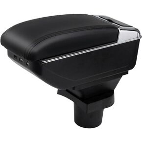 For MINI COOPER COUPE Armrest Console Center Storage Box with Base Cup Holder (With USB)