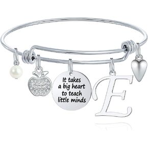 M MOOHAM Teacher Gifts for Women, Teacher Bracelet Teacher Appreciation Gifts End of Year Teacher Gifts for Teachers on Teachers Day