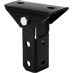 1 Pack 8 Hole Wing 180 Degree Turn Joint Connector Bracket, Solar Panel Bracket, Base. for 3-Way Channel Cross Section, 0.2" Thick, Fits 1/2" Bolt in1-5/8" Post Channel.