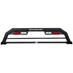 Magnum 18" High Service Body Rack with Lights Fits Cab Chassis