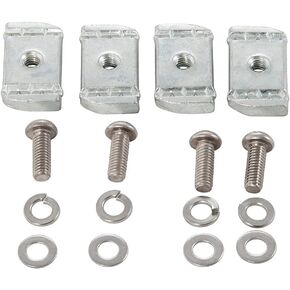 Rhino-Rack Hardware Fit Kit for Rotopax, Includes Four High Grade Steel Channel Nuts, Machine Screws, Washers, and Lock Washers (43203)