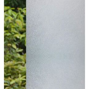 VSUDO 2 Rolls 35.4" by 78.7" Static Cling Window Film for Privacy, Wire Drawing Frosted Pattern Window Tint for Home, Window Glass Sticker for Office (38.75 Sq. Ft Total)
