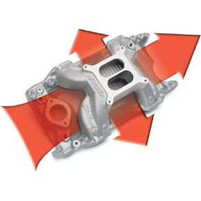 Edelbrock 7576 Performer RPM Air-Gap Intake Manifold