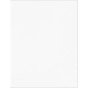 LUXPaper 8.5" x 11" Cardstock | Letter Size | Bright White | 100lb. Cover | 50 Qty