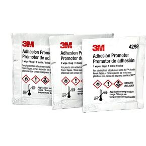 3M 4298 Adhesion Promoter, 3 Sponge Applicators
