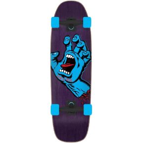 Santa Cruz Screaming Hand Street Cruzer Cruiser Skateboard, 8.4"x29.4"