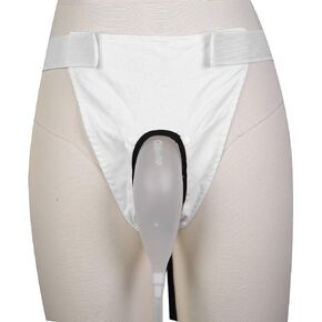 زجاجات البول للرجال، قسطرة الواقي الذكري للرجال، حقيبة القسطرة، حقيبة جمع البول، مبولة سيليكون قابلة لإعادة الاستخدام للرجال المسنين والمرضى طريح الفراش الذكور in Kuwait