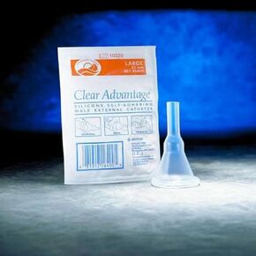 10 Pack Condom External Catheter Self Adhesive 35mm LARGE Freedom Clear #5400 / 5430