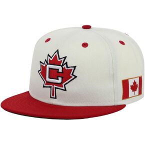 Rings & Crwns Canada Country Pride Logo غطاء سناب باك مسطح قابل للتعديل