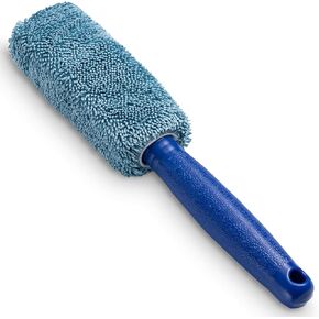 Wheel Brush, Microfiber Metal Free Wheel & Rim Brush Cleaner Brush for Wheel and Rim Detailing, No Scratching