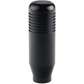 Dewhel JDM MT 5 6 Speed Aluminum Manual Short Throw Shift Gear Knob M10 x 1.5 Screw On For Honda Acura (Black)