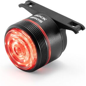 ROCKBROS Bike Tail Light Smart Brake Sensing Rear Bike Light Led Bike Lights,Type C USB Rechargeable,IPX6 Waterproof Bike Light for Night Riding