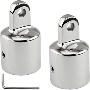 YANYUCB Bimini Top Eye End Cap Boat Bimini Top Fittings Stainless Steel 316 Bimini Top Hardware with L Shape Hex Key