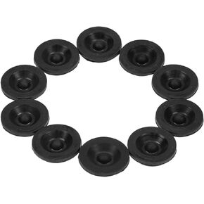 10 Pack Trailer Axle Wheel Rubber Grease Plugs Hub Dust Cap Fits for Dexter EZ Lube Trailer Camper Axle
