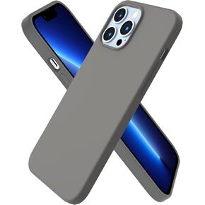 ORNARTO Compatible with iPhone 13 Pro Max Case 6.7", Slim Liquid Silicone 3 Layers Full Covered Soft Gel Rubber Case Cover 6.7 inch-Blue in Saudi Arabia