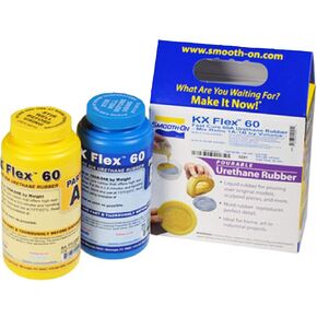 Smooth-On KX Flex 60 Pourable Urethane Rubber Elastomer Trial Size