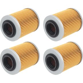 MOTOALL Oil Filter for Bombardier Can-Am Outlander 500 570 650 Electric Defender HD8 HD10 Maverick 1000R ATV for Commander 800 1000, 3 Pcs