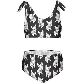 British Flag Union Jack Girls Bikini Sets 2 Piece Swimsuits Bathing Suit Swimwear