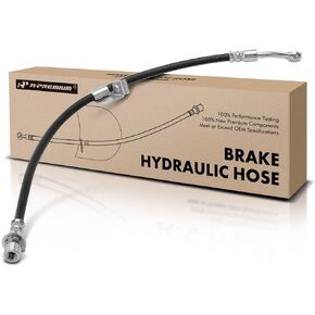 A-Premium Rear Passenger Brake Hydraulic Hose Compatible with Select Chevy, GMC and Saturn Models - Captiva Sport 2012-2015, Equinox 2017, Terrain 2017, Vue 2008-2010